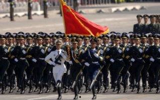 三军仪仗队表演视频