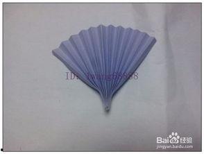 扇子怎么折简单又漂亮视频